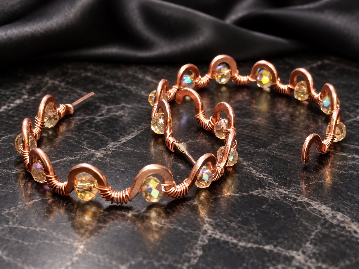 Prism Dance earrings.
